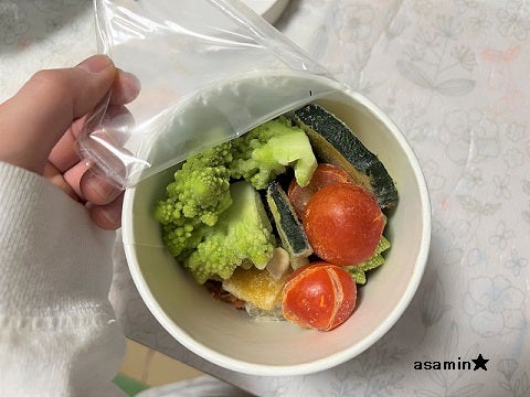 ビニールを剥がした様子